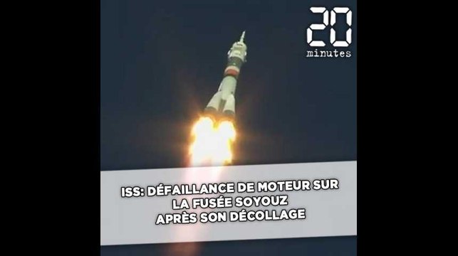 ISS: Défaillance de moteur sur la fusée Soyouz après son décollage, les deux astronautes rapatriés