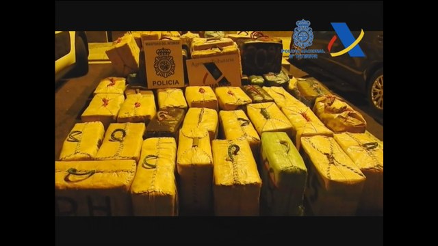 Cinco detenidos y cinco toneladas de hachís aprehendidos en el Estrecho