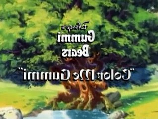 Gummi Bears S04E07 - Color Me Gummi