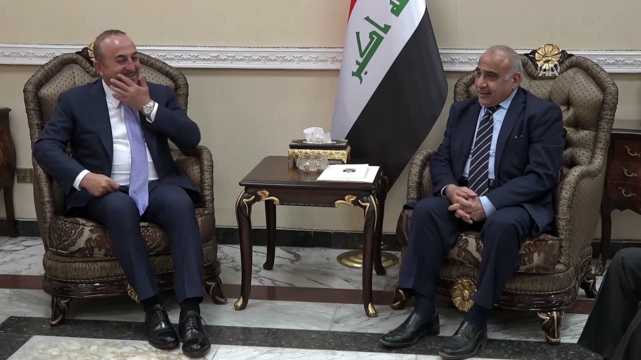 Dışişleri Bakanı Çavuşoğlu, hükümeti kurmakla görevlendirilen Abdulmehdi ile görüştü - BAĞDAT