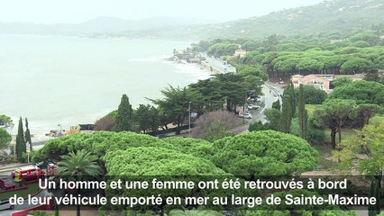 Var: deux personnes noyées dans un véhicule emporté en mer