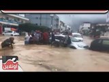 عاجل - اعصار شديد يضرب تونس ويدمر المنازل والسيارات