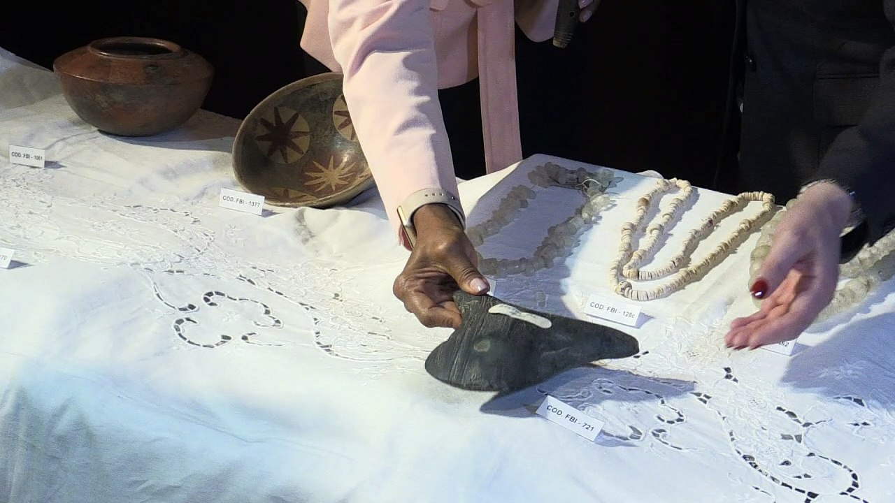 EEUU devuelve a Colombia piezas precolombinas requisadas por FBI