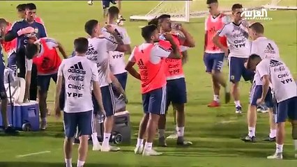 رئيس الاتحاد الأرجنتينى: ميسى أفضل من مارادونا