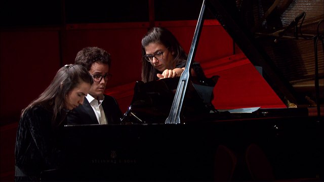 Schubert : Sonate pour piano à quatre mains D. 617, extraits (Paolo Rigutto / Audrey Lonca-Alberto)