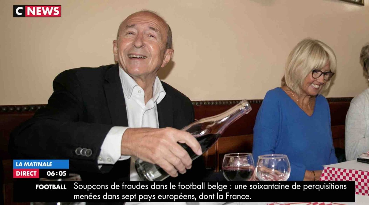 Gérard Collomb prend du bon temps à Lyon - ZAPPING ACTU DU 11/10/2018