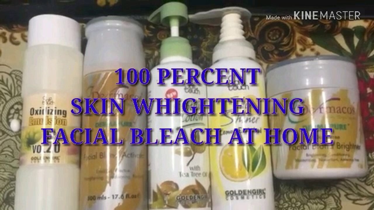Facial bleach