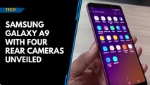 Samsung Galaxy A9 with four rear cameras unveiled