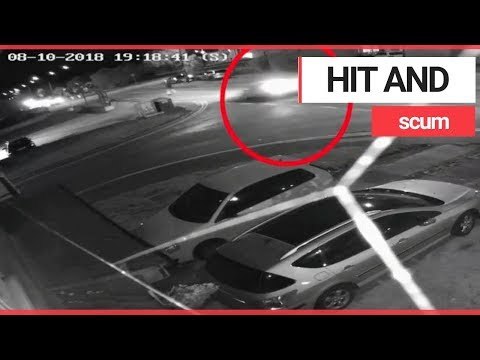 Shocking CCTV shows moment a 64-year-old man was mown down in hit-and-run | SWNS TV