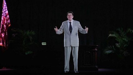 Ronald Reagan digitally resurrected in hologram form