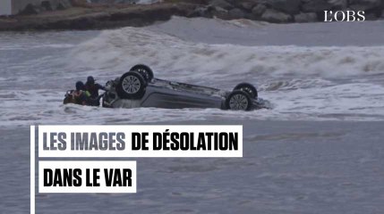 Crues dans le Var : deux personnes retrouvées noyées dans une voiture