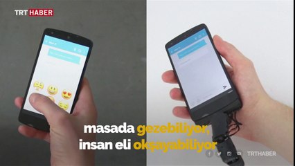 Robotik parmak duyguları teknolojiyle buluşturuyor