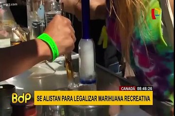 Canadá adopta medidas para legalizar la marihuana el 17 de octubre