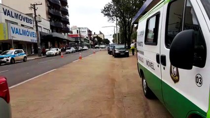 Cettrans realiza ação educativa na Av. Brasil