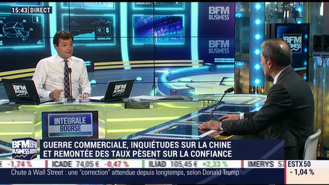 Les tendances sur les marchés: le CAC40 tente de se reprendre au lendemain d'une séance de purge à Wall Street et en Asie - 11/10