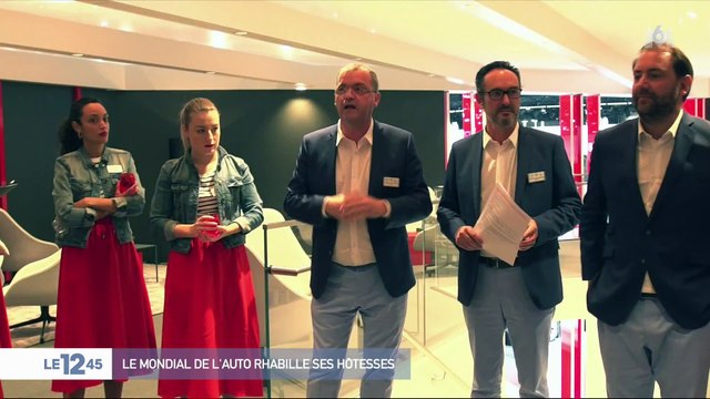 Le Mondial de l'Auto rhabille ses hôtesses