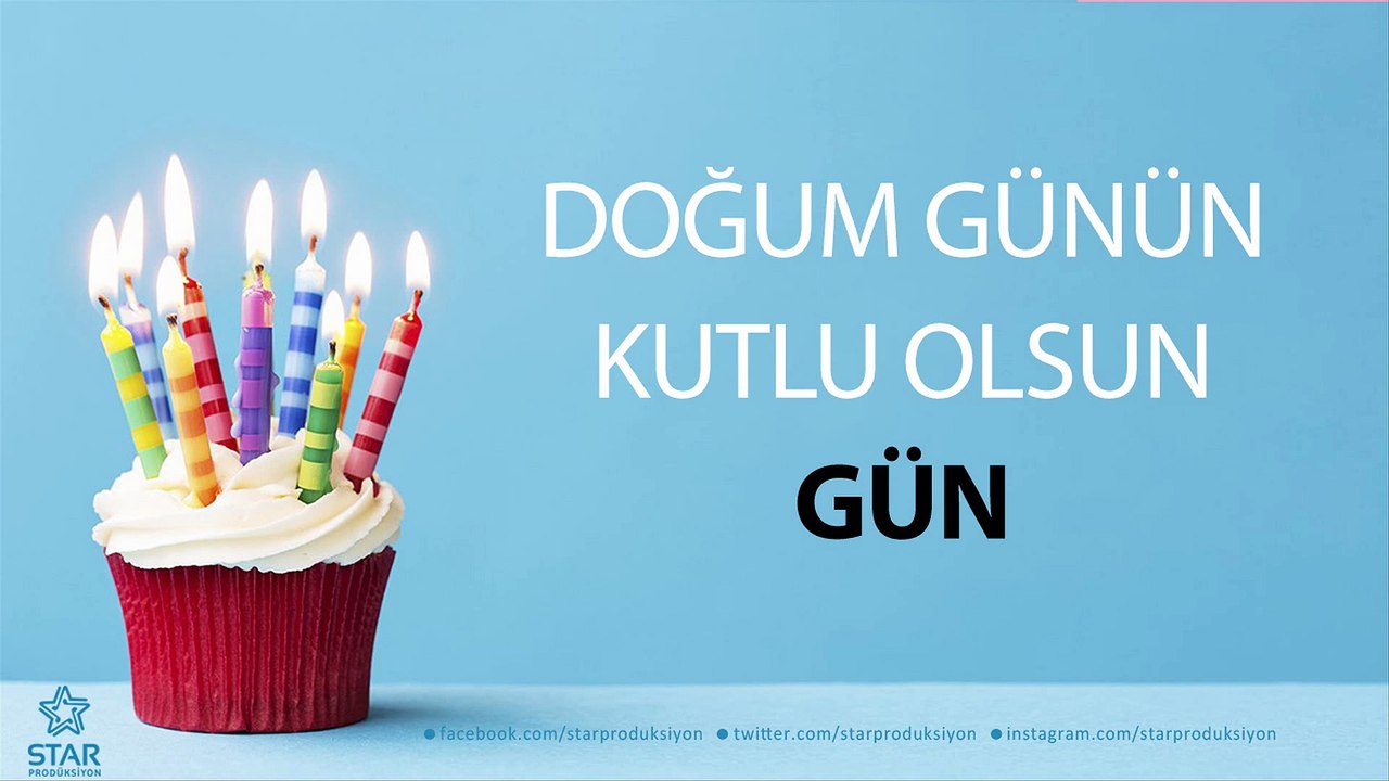 İyi ki Doğdun GÜN - İsme Özel Doğum Günü Şarkısı