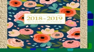 Review  2018-2019 Academic Planner Weekly And Monthly: Calendar Schedule Organizer and Journal