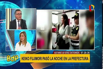 Especialistas indican que prisión preliminar contra Keiko Fujimori no se justifica