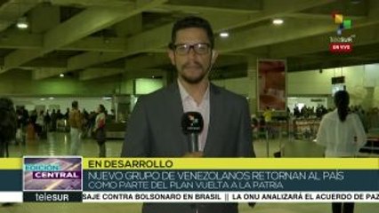 Venezuela: Llega quinto vuelo del Plan Vuelta a la Patria desde Perú
