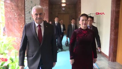 Vietnam Meclis Başkanı, TBMM Başkanı Yıldırım'ı Ziyaret Etti