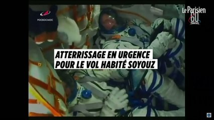 Atterrissage en urgence pour le vol habité Soyouz