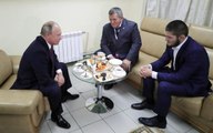 Khabib'in, Babası Tarafından Alacağı Cezayı Rusya Devlet Başkanı Vladimir Putin Engelledi