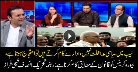 PTI leader says when institutions execute performance they start protest