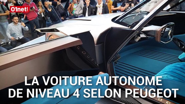 Peugeot e-legend, le plus séduisant des concept-cars autonome est français