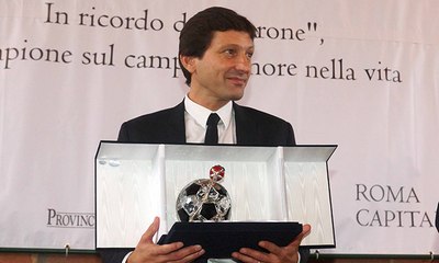 Leonardo: "Felice per il premio Liedholm 2018"