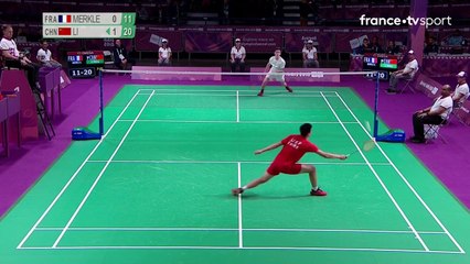 JOJ / Badminton : Arnaud-Sylvain -Andre Merkle défait en demi-finale !