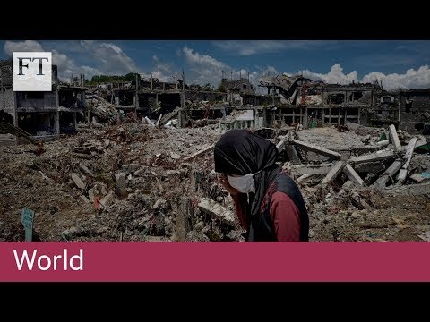 Philippine city rebuilds after battle against Islamist insurgency