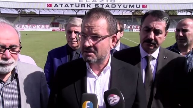 '37 stadyum projesinden 18'ini tamamladık' - ELAZIĞ