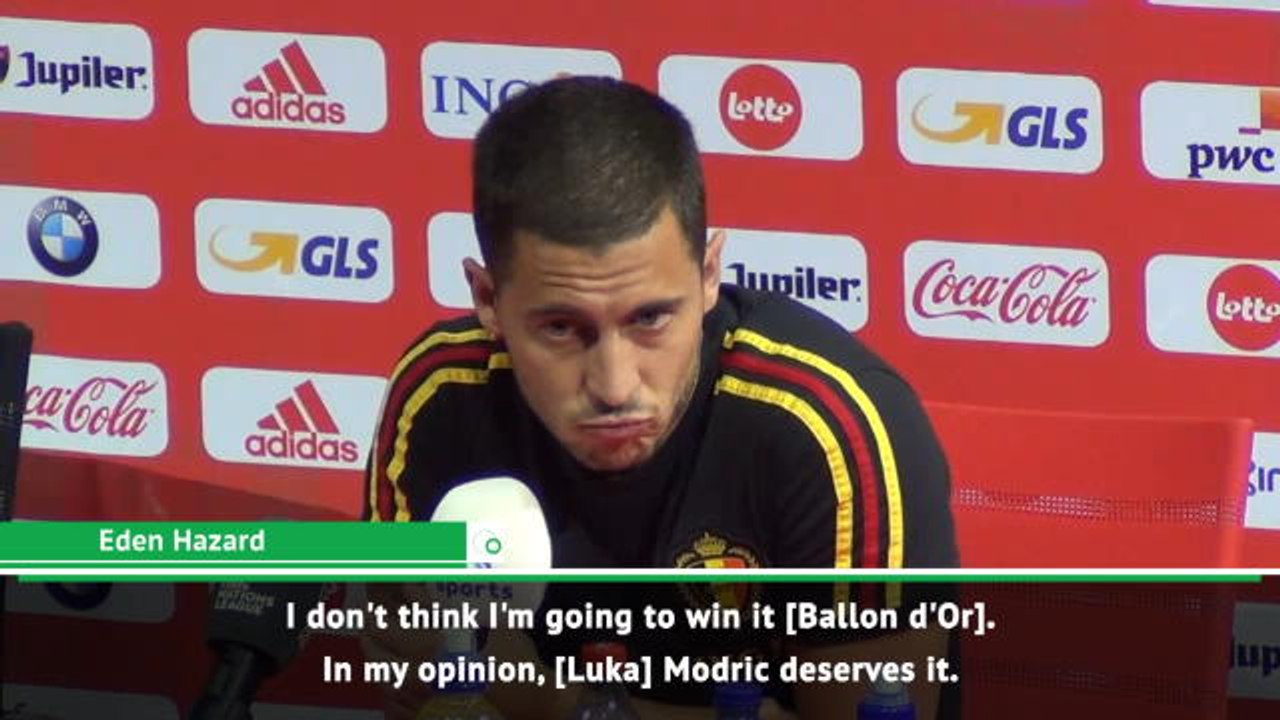 Modric should win Ballon d'Or - Hazard