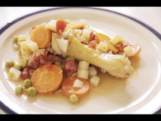 Chicken stew with vegetables