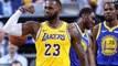 LeBron James & The Lakers Embarrass The Warriors 123-113: Rivalry On