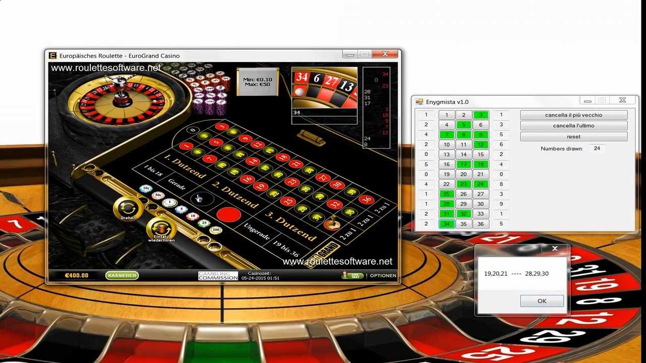 Enygmista Roulette Software 2018  Die Mutter aller Roulette Programme, sicher im casino gewinnen!