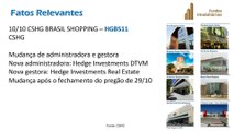 Fundos Imobiliarios - escritórios em 2018