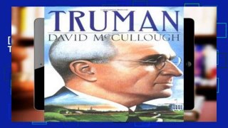 [P.D.F D.O.W.N.L.O.A.D] Truman *Full Books*