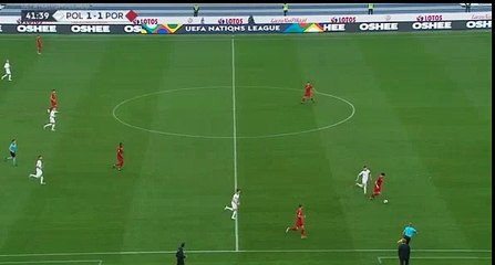 Poland  1  -  2  Portugal   11/10/2018  Glik K. (Own goal), Portugal  Super Amazing Goal  43' HD Full Screen  EUROPE: UEFA Nations League - League A - Round 3 .