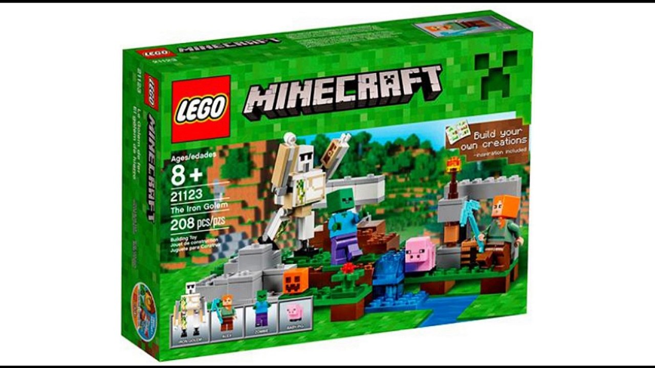 LEGO Minecraft - O Golem de Ferro