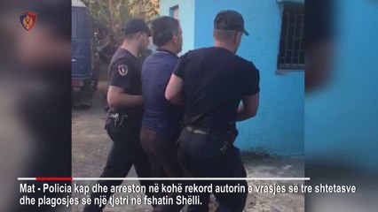 Arrestimi i Kujtim Koxha, autorit te masakres ne Mat