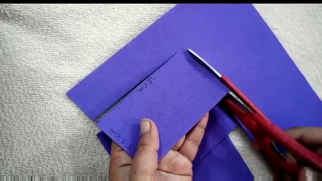 How to make no sew glitter sheet card wallet