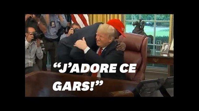 L'embrassade de Donald Trump et Kanye West dans le bureau ovale de la Maison Blanche