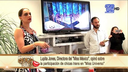 Lupita Jones, Directora del “Miss México” opinó sobre la participación de chicas trans en “Miss Universo”