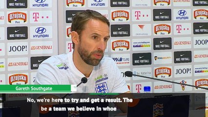 "This isn't experimentation, we want to win" - Southgate on young squad