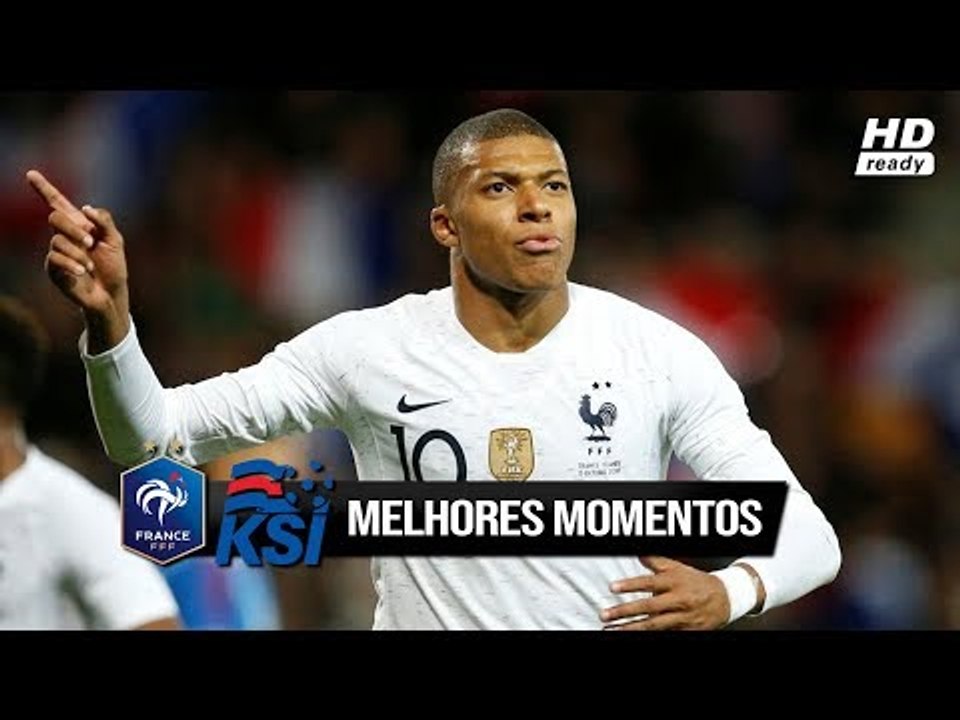 França 2 x 2 Islândia - Melhores Momentos e Gols (HD COMPLETO) Amistoso 11/10/2018