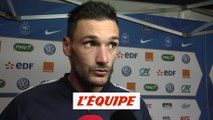 Lloris «On a évité de perdre la face» - Foot - Bleus