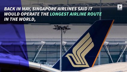 The World's Longest Passenger Airplane Flight Launches