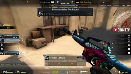 DingIt $2000 Weekly Cup: Evolution vs UX Gaming (Map 2)